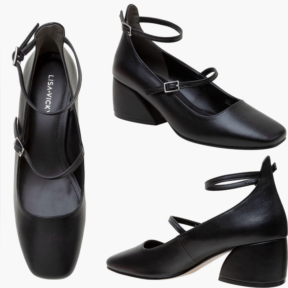 NEW! Lisa Vicky Saint Ankle Strap Pump size 7 1/2